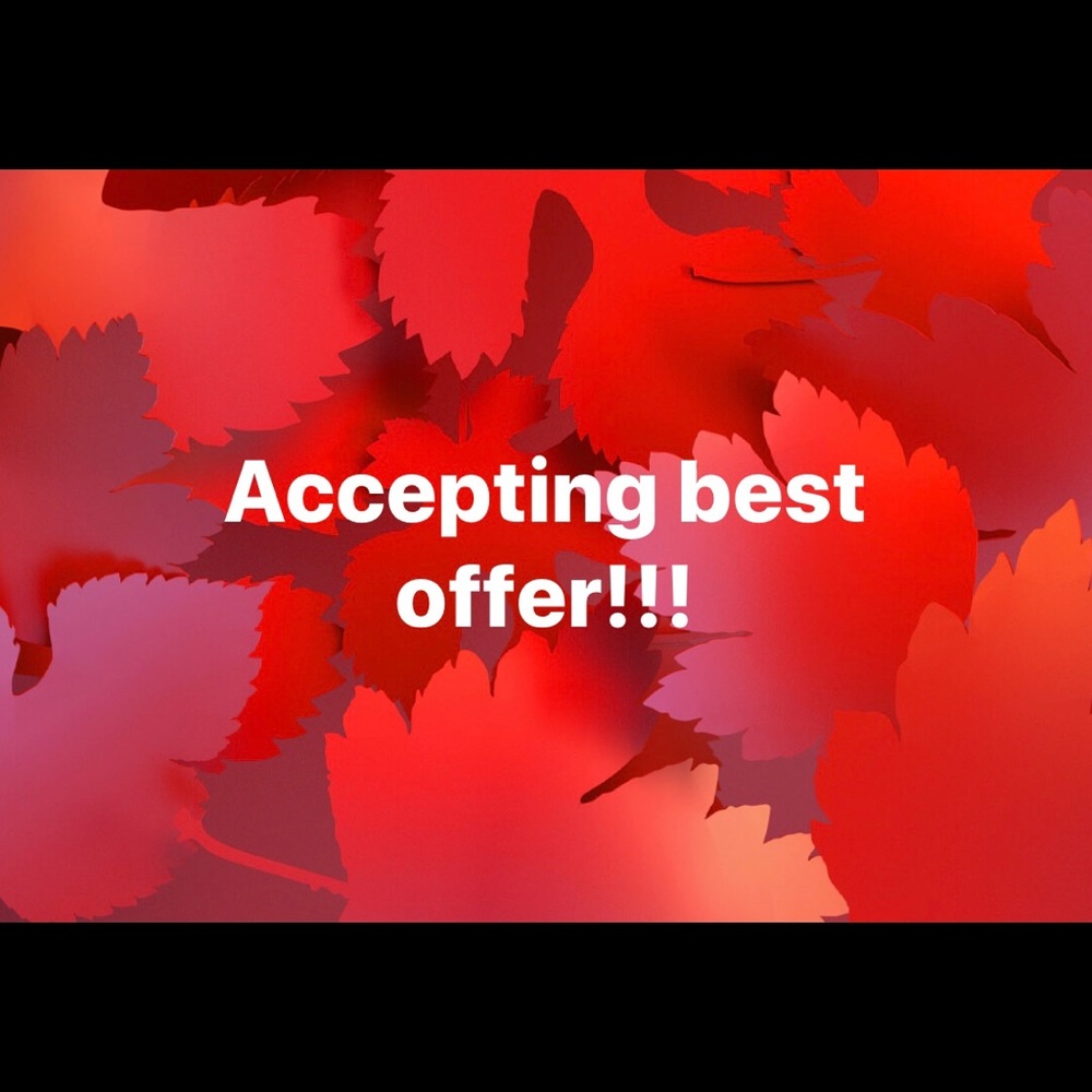 🚨✨Accepting reasonable offers!!!✨🚨